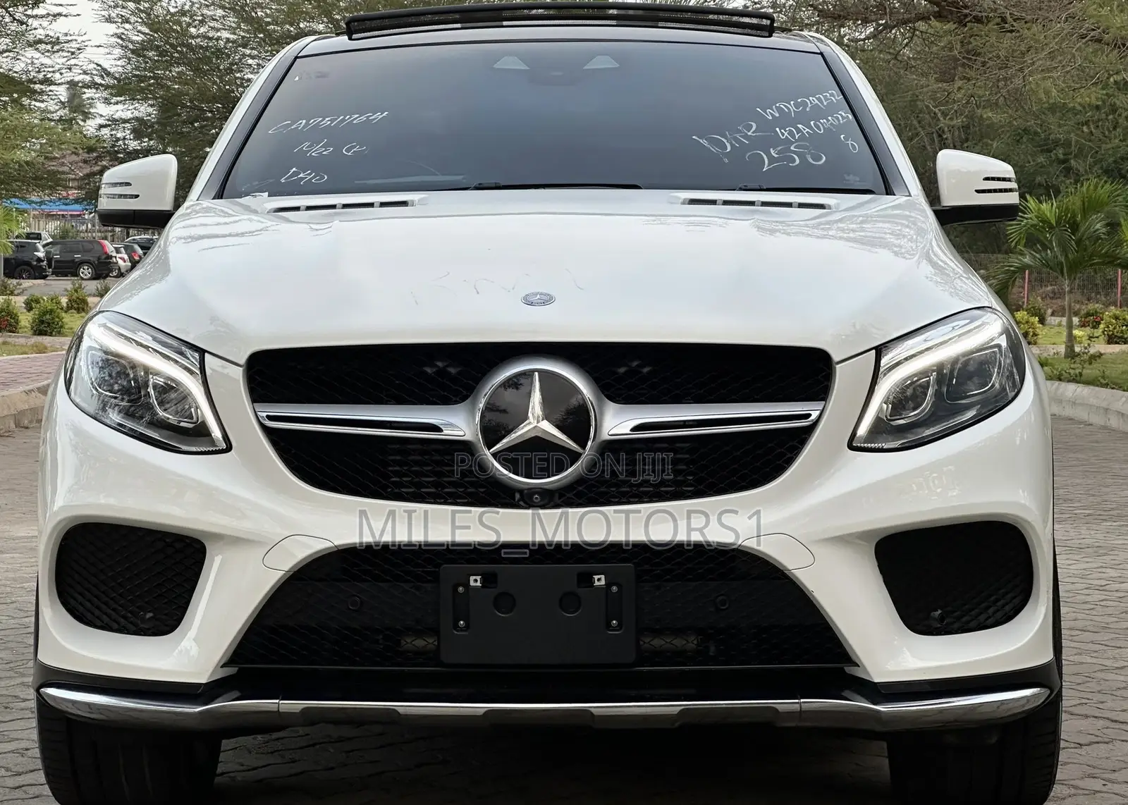Mercedes-Benz GLE-Class 2016 White