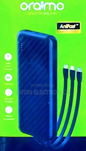 Oraimo Fast Charging Power Bank 10000mah