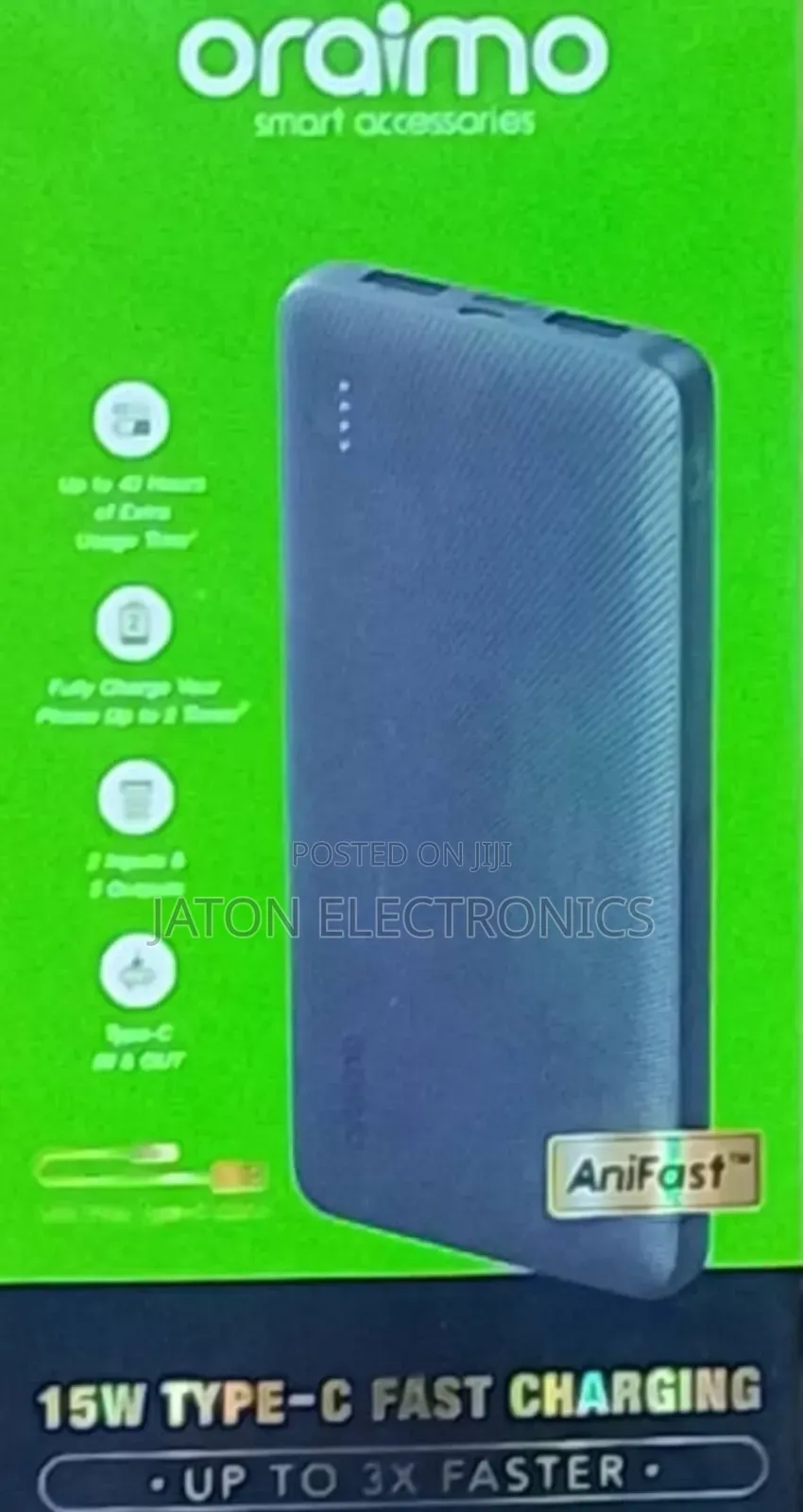 Oraimo Power Bank 10000mah
