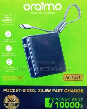 Oraimo Pocket Size Power Bank 10000mah