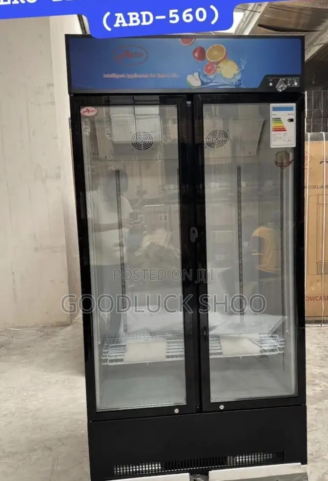 Aero Double Door Beverage Cooler (Showcase) 560l (Abd-560)