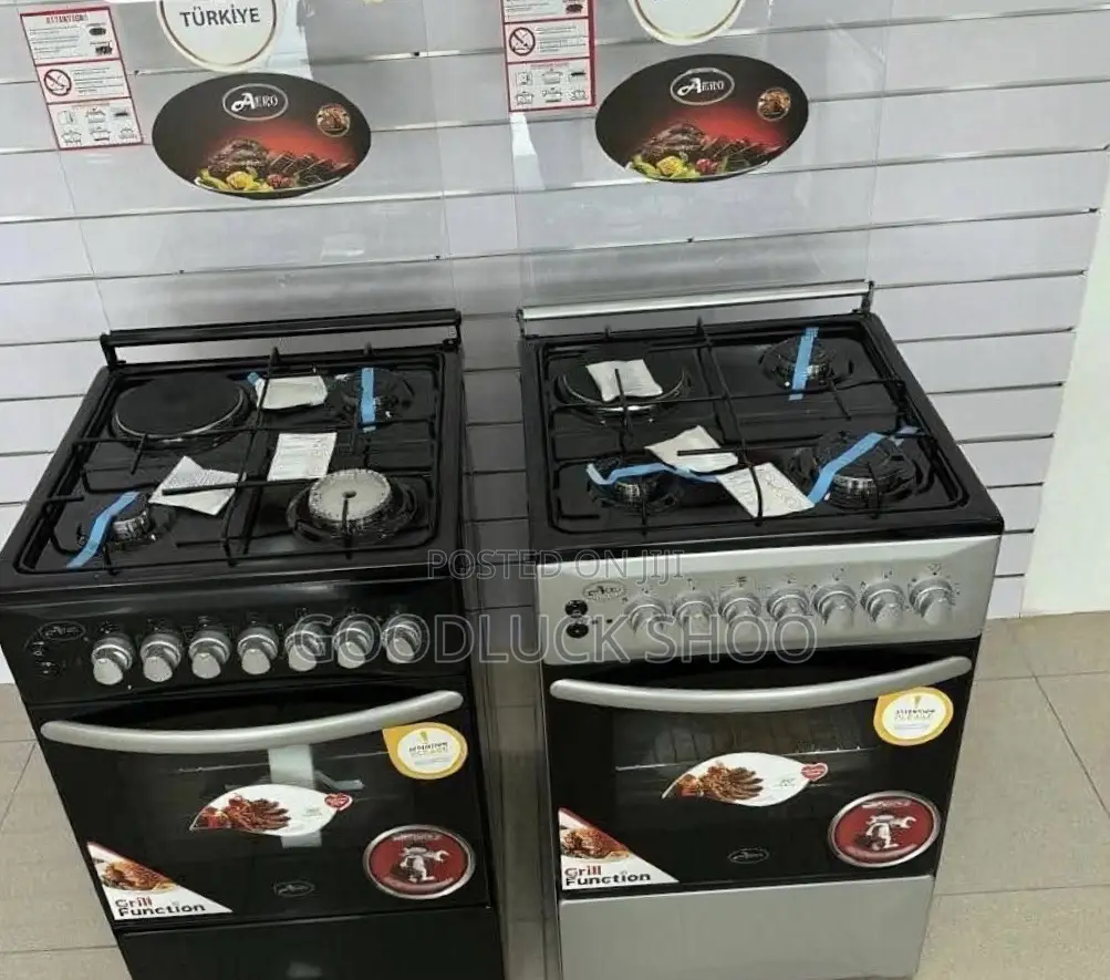 Aero Cooker Size 50cm X 50cm 3 Gas Burners + 1 Electric Plate