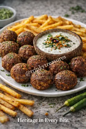 7for Crisy Delicious Kebabs