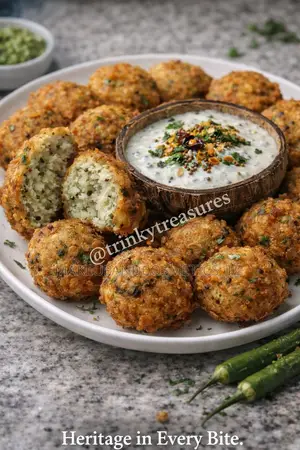 Bhajiyahs Crisy Outside, Soft Inside