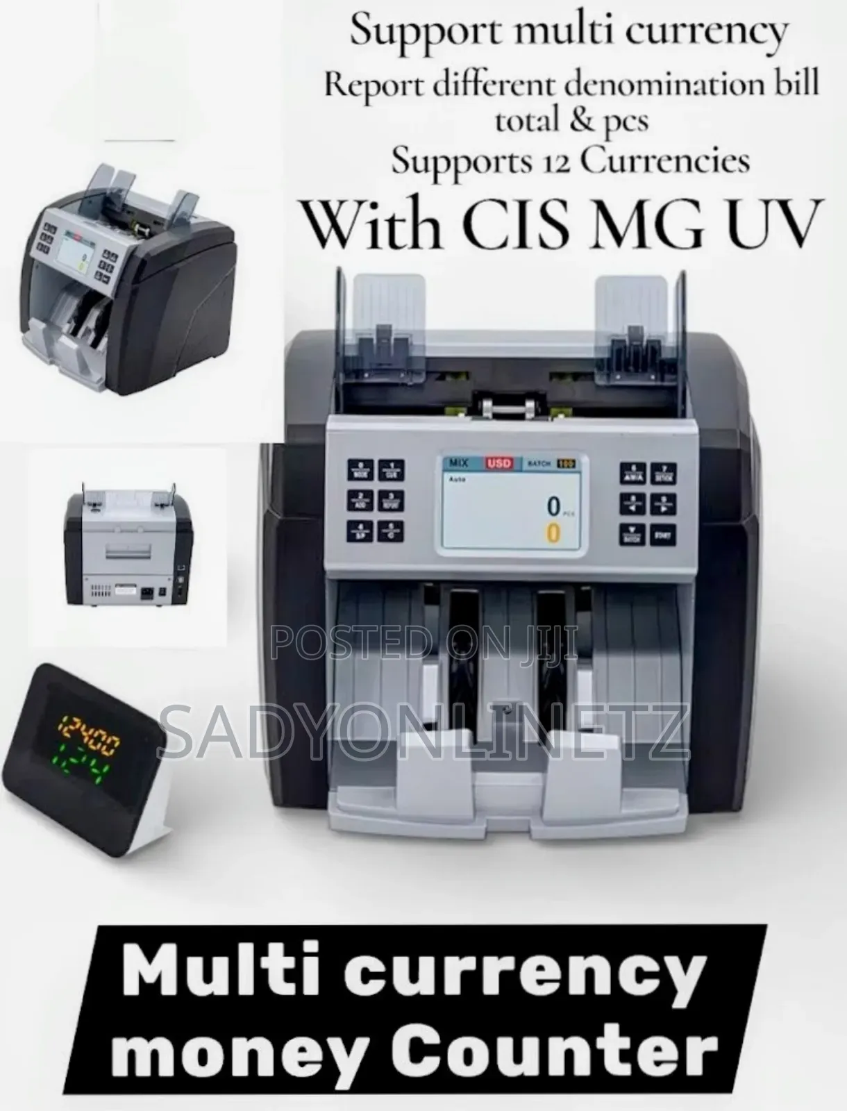 Multi Currency Money Counter