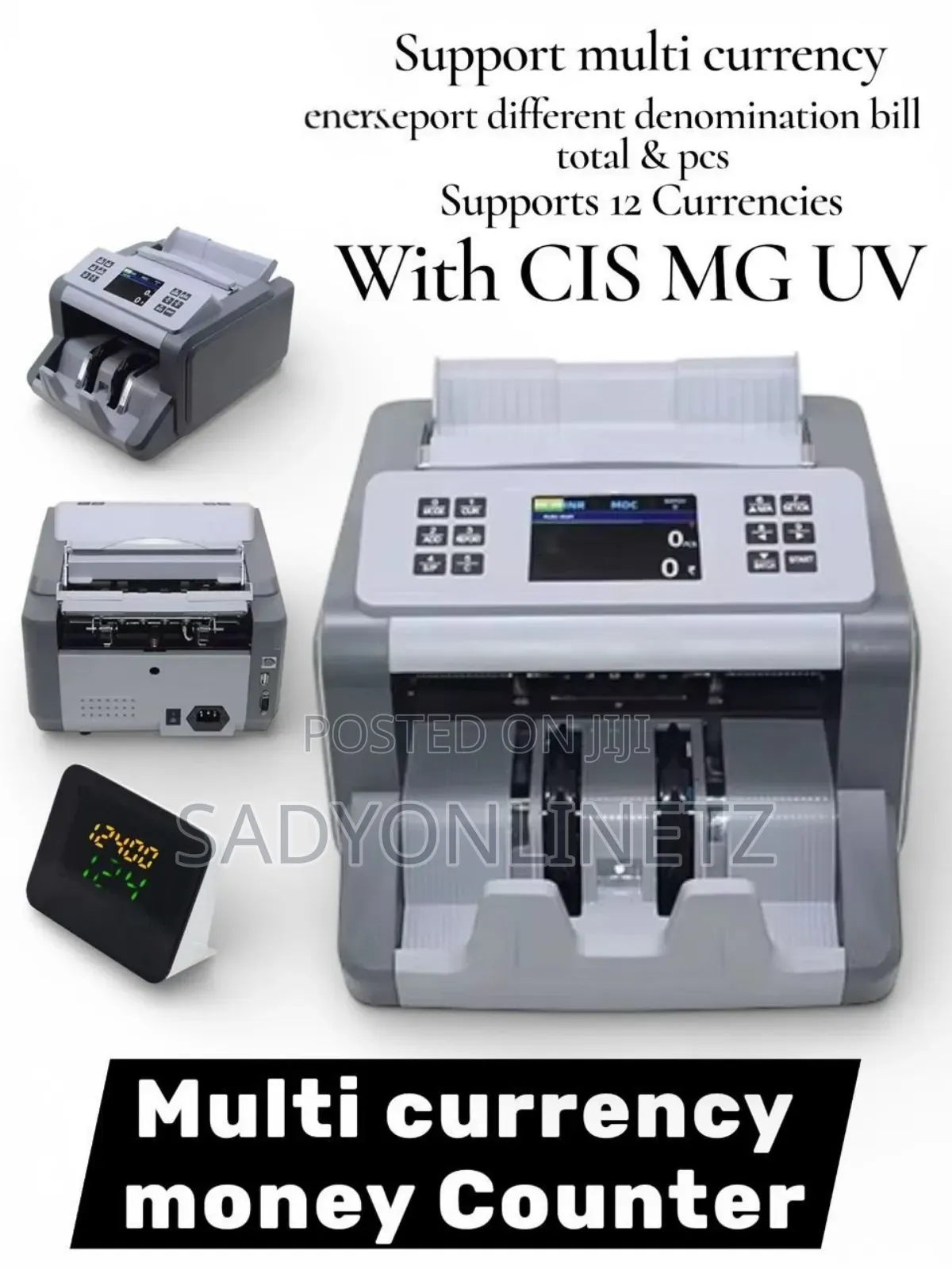 Multi-Currency Money Counter Machine