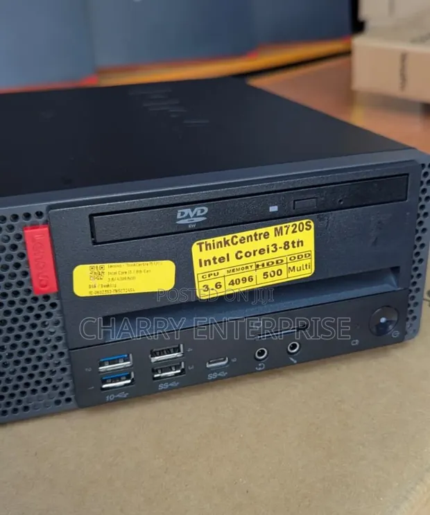 Desktop Computer Lenovo ThinkCentre M720 4GB Intel Core i3 HDD