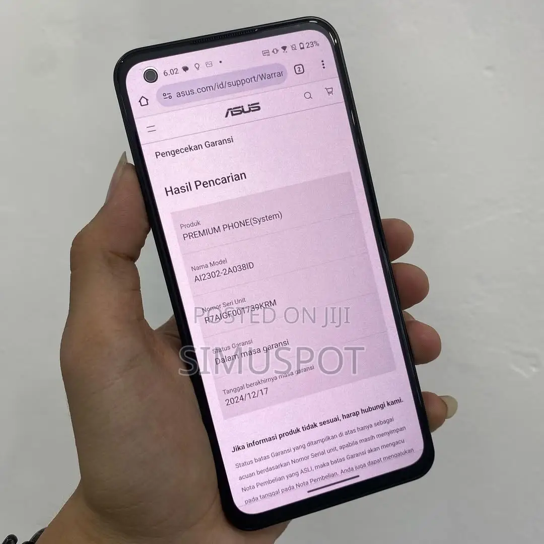 New Asus Zenfone 10 256 GB Black