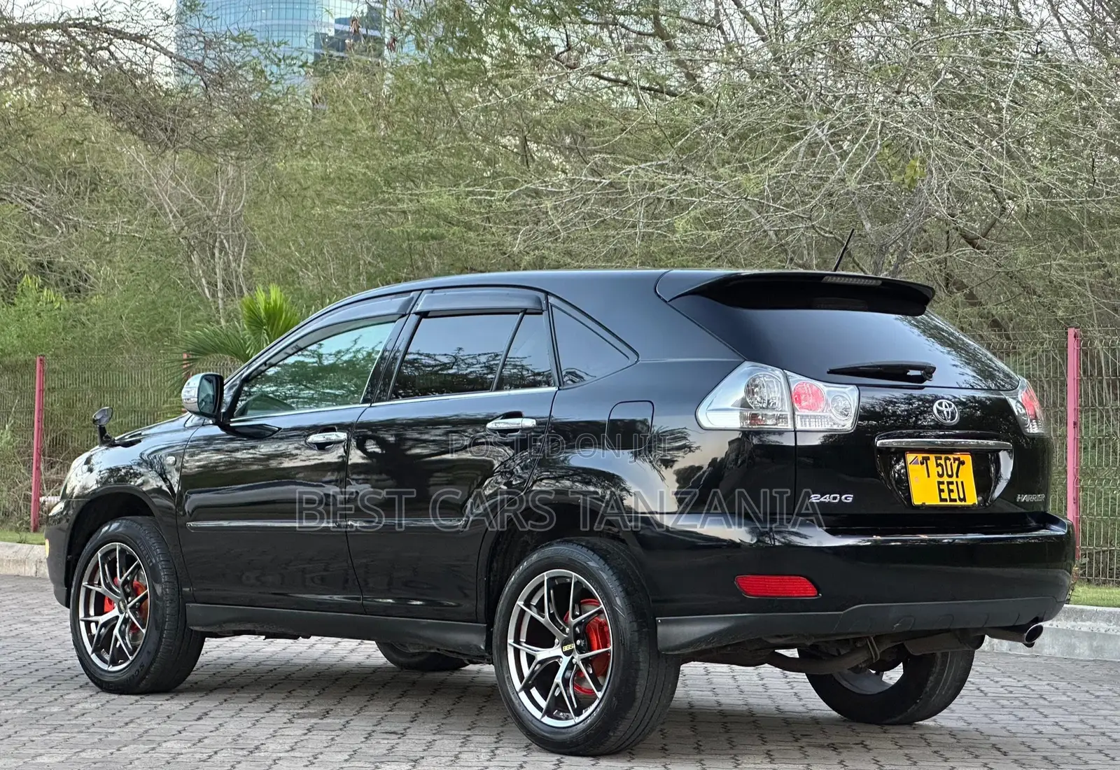 Toyota Harrier 2007 Black
