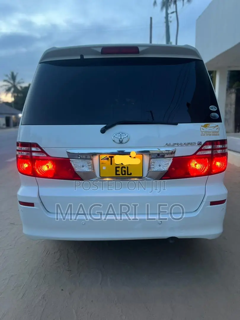 Toyota Alphard 2007 White