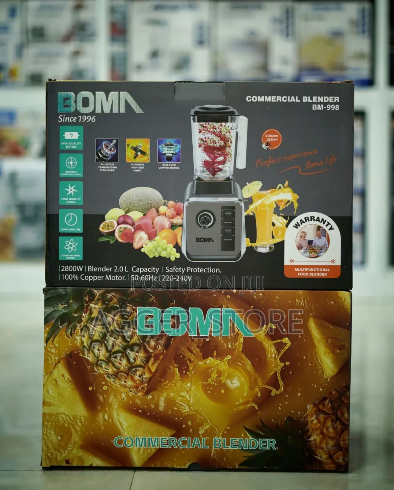 Boma Bm-998 2800w Blender 2.0 L