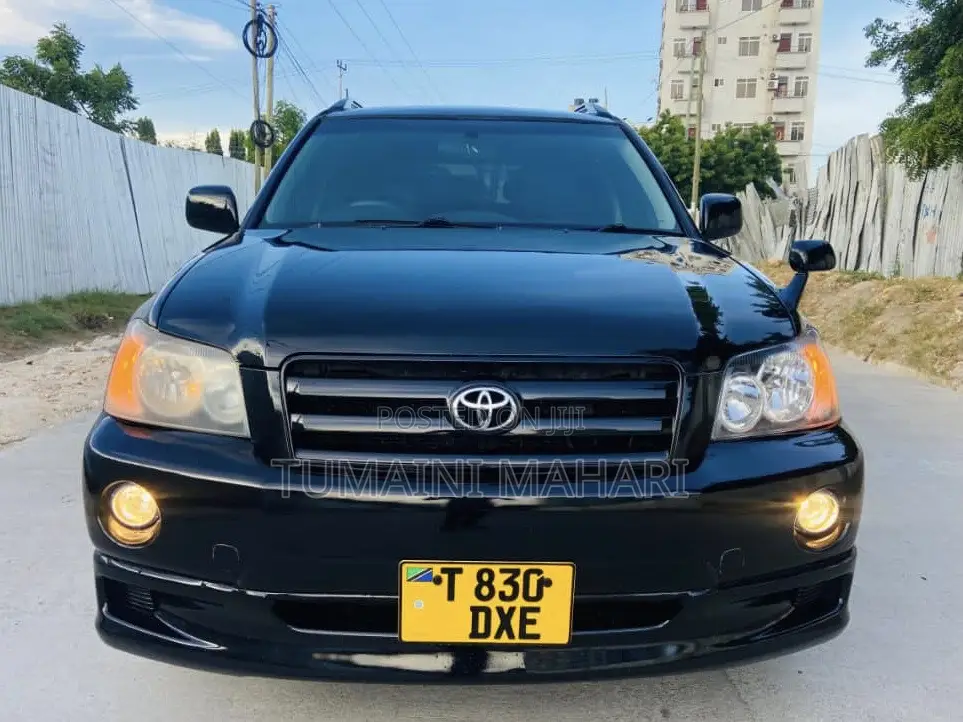 Toyota Kluger 2008 Black