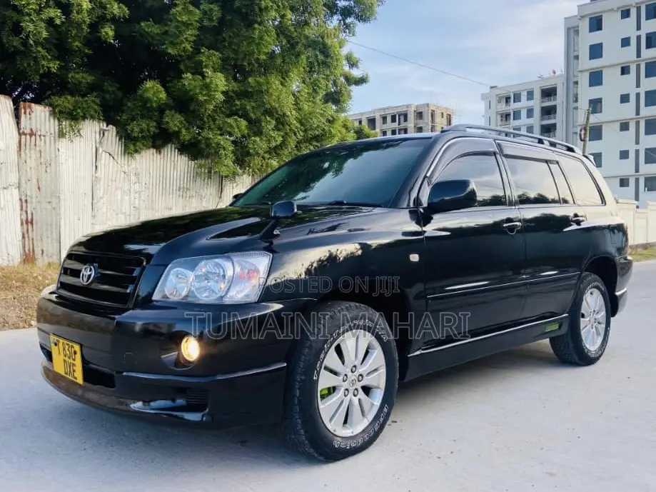 Toyota Kluger 2008 Black