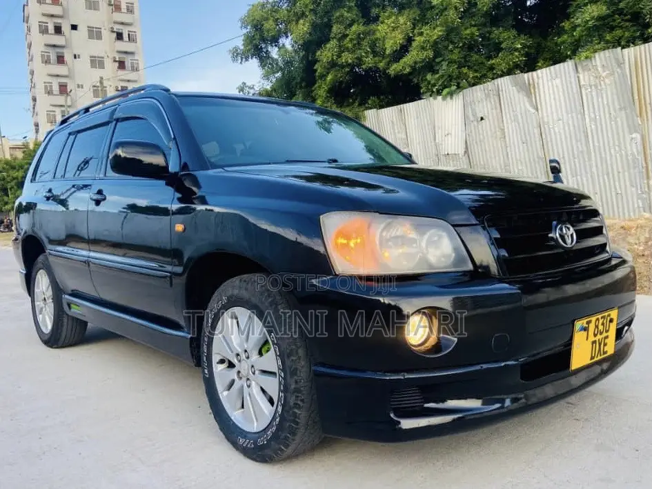 Toyota Kluger 2008 Black