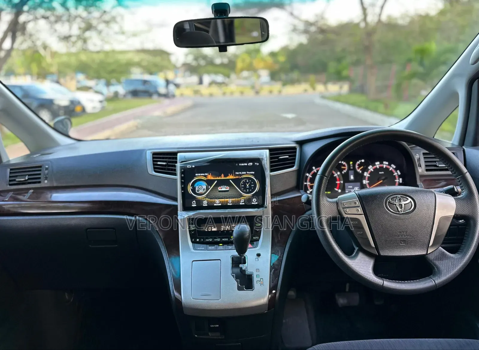 Toyota Vellfire 2013 Black