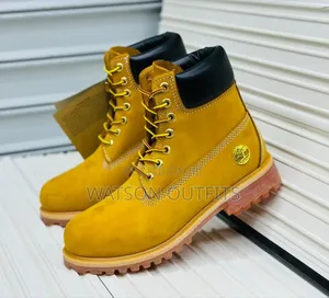 Men's Leather Boots or Buti Timberland Brand Completely Smart