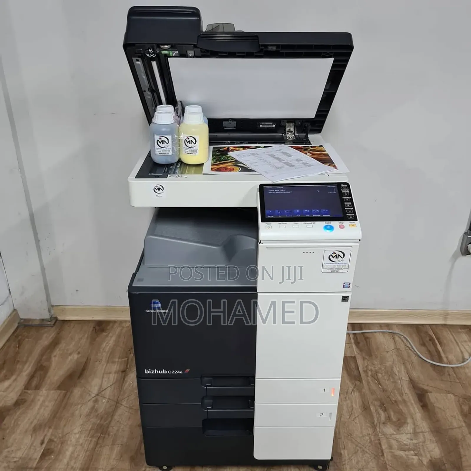 Konica Minolta 224 Chapisha A3 Na A4 Kwa Rangi Nzuri Na Kali