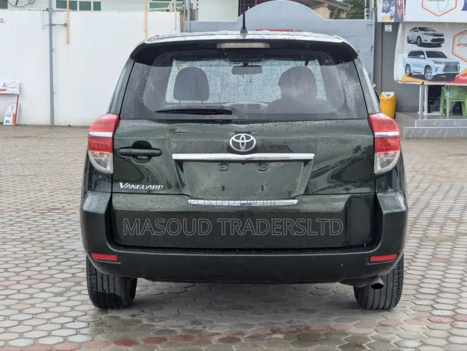Toyota Vanguard 2010 Green