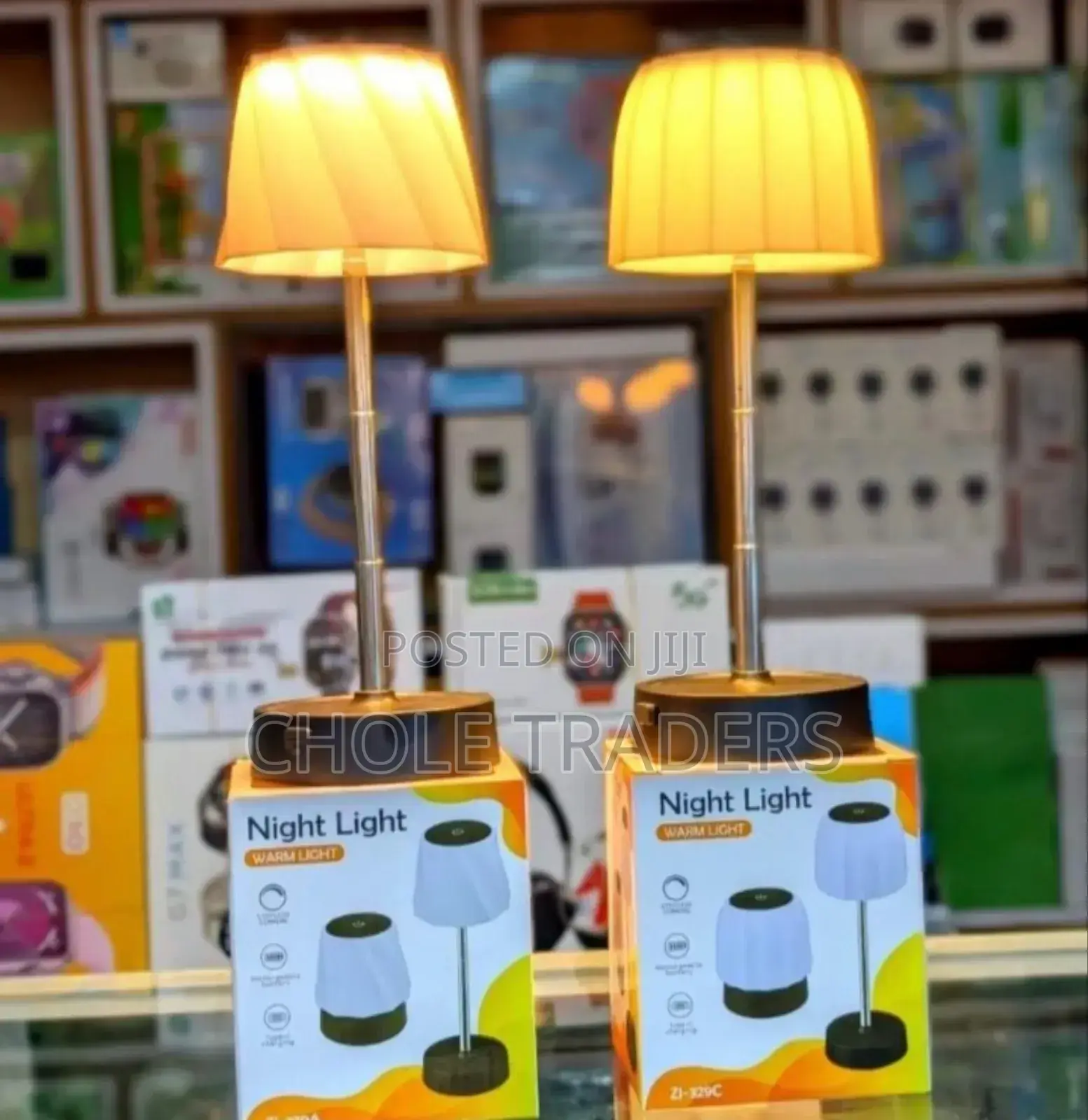 Night Light Bedside Lamp (Warm Light)