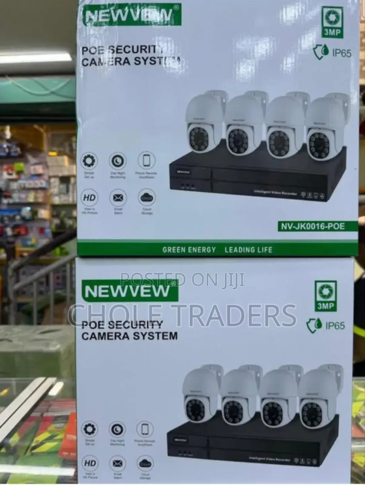 Newvew Poe Security Camera System (Nv-Jk0016)