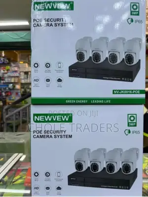 Newvew Poe Security Camera System (Nv-Jk0016)