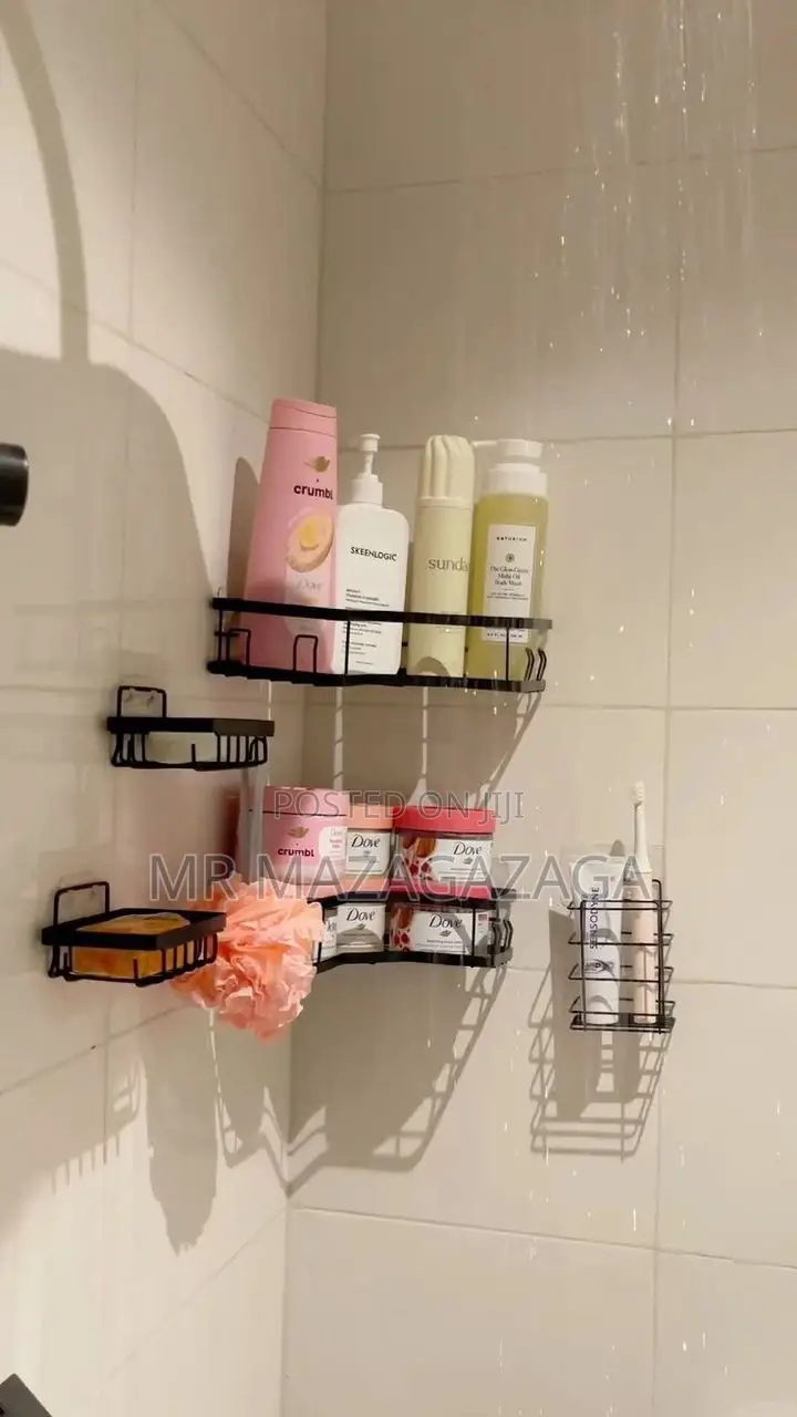 5-Pieces Corner Shower Caddy