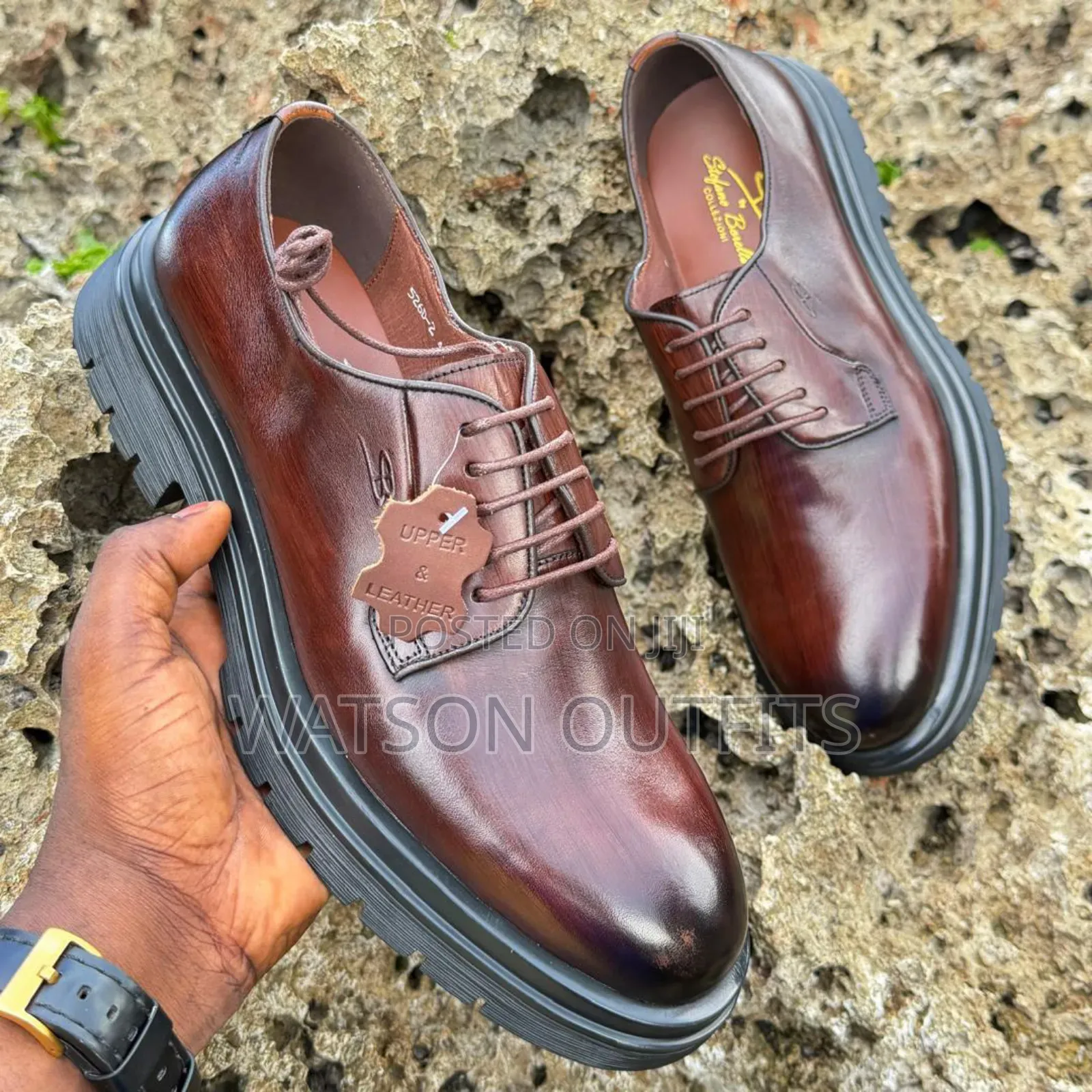 Men's Leather Shoes Upper Leather Top Brand Very Stylish