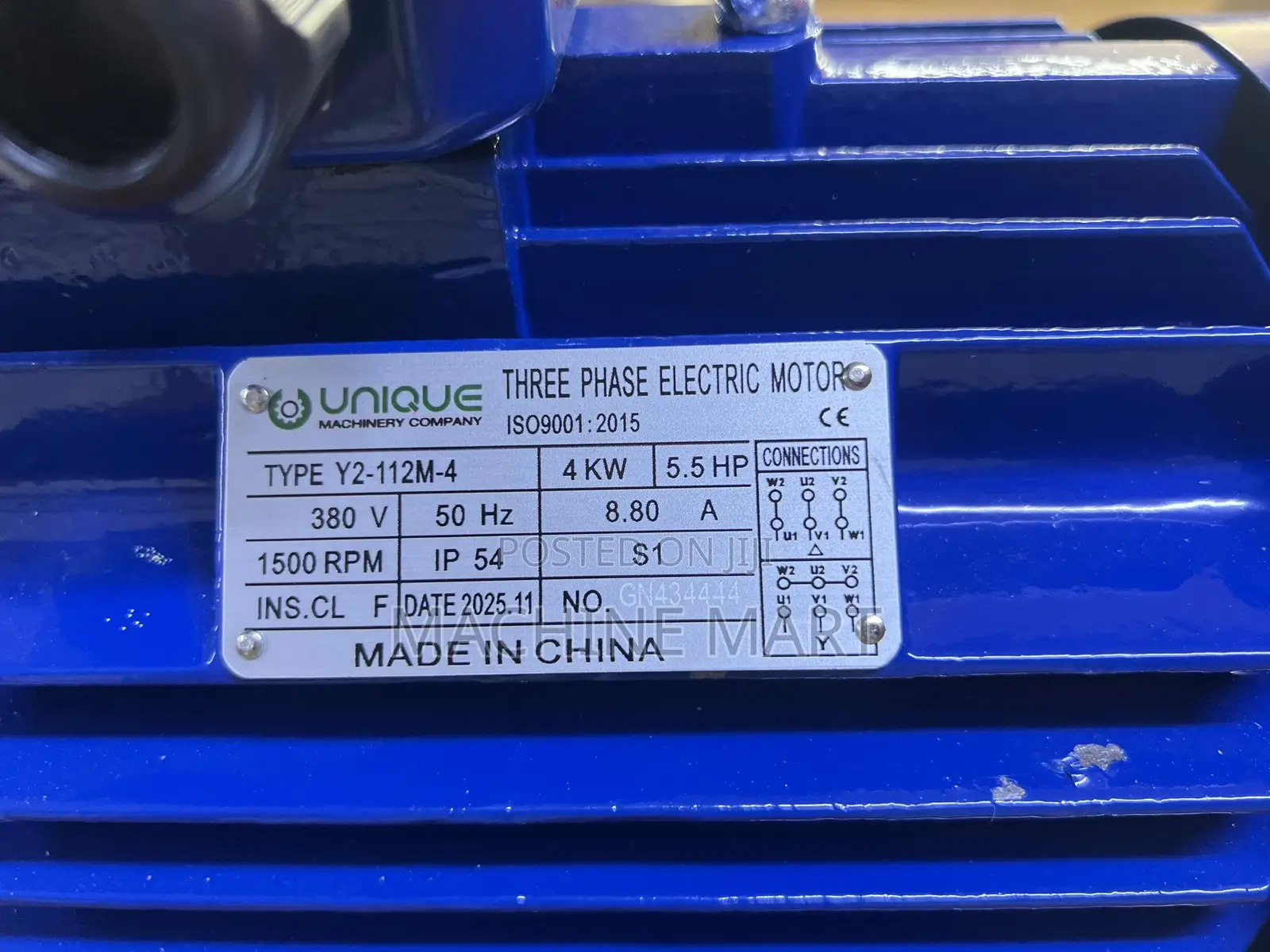 Electric Motor 5.5hp 1phase