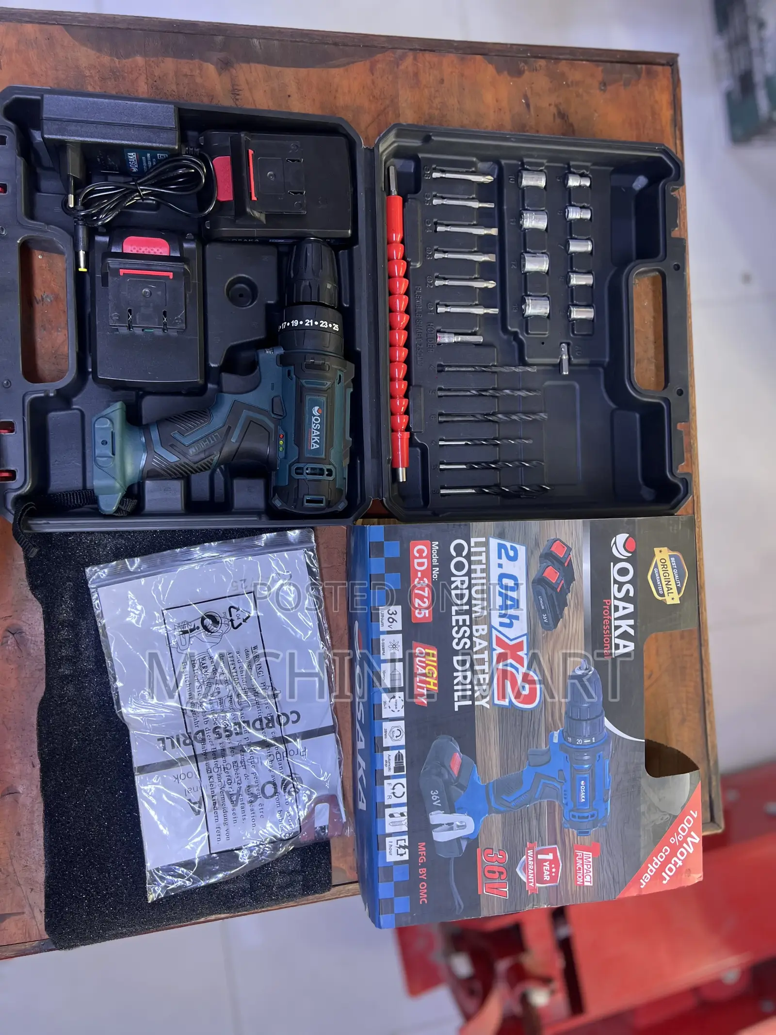 Cordless Drill 36v