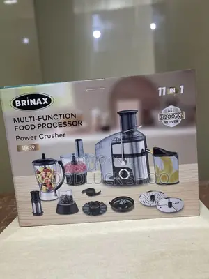 *Brinax Food Processor Bx39 11 in 1