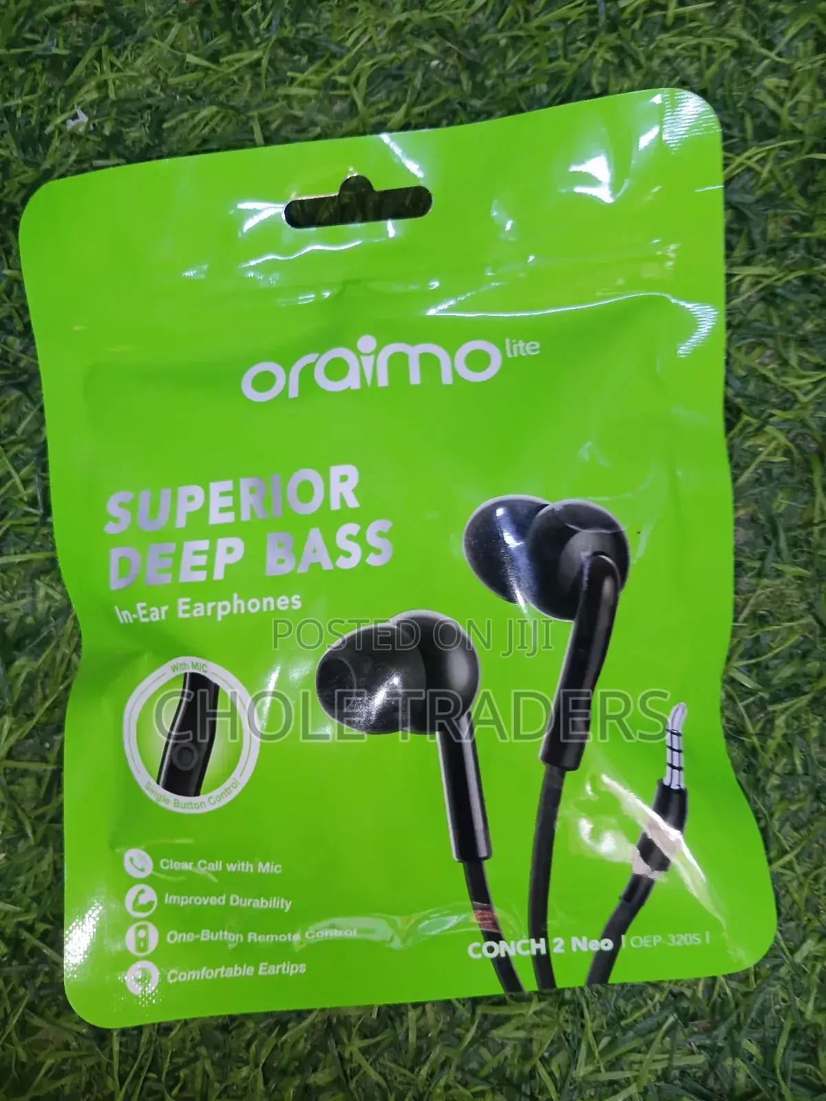 Oraimo Conch 2 Neo Wired Earphones (Oep-320s), in-Ear Type