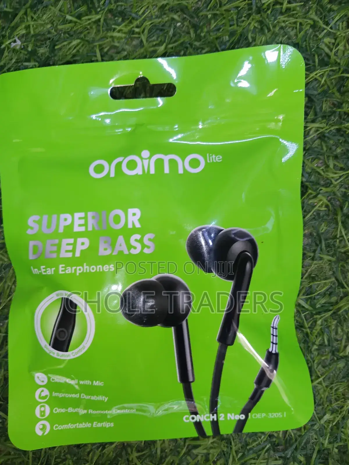 Oraimo Conch 2 Neo Wired Earphones (Oep-320s), in-Ear Type
