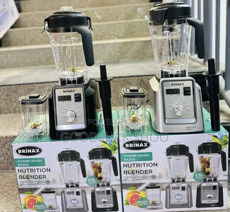 Brinax Nutrition Blender Power Crush || Bx200