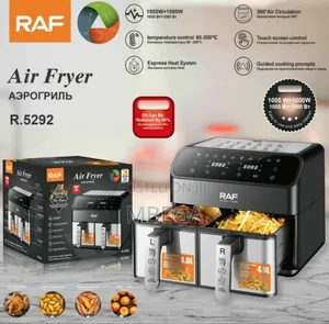 Raf Double Air Fryer 4+4l