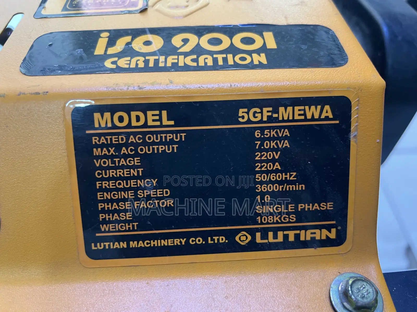 Diesel Welding Generator 7kva