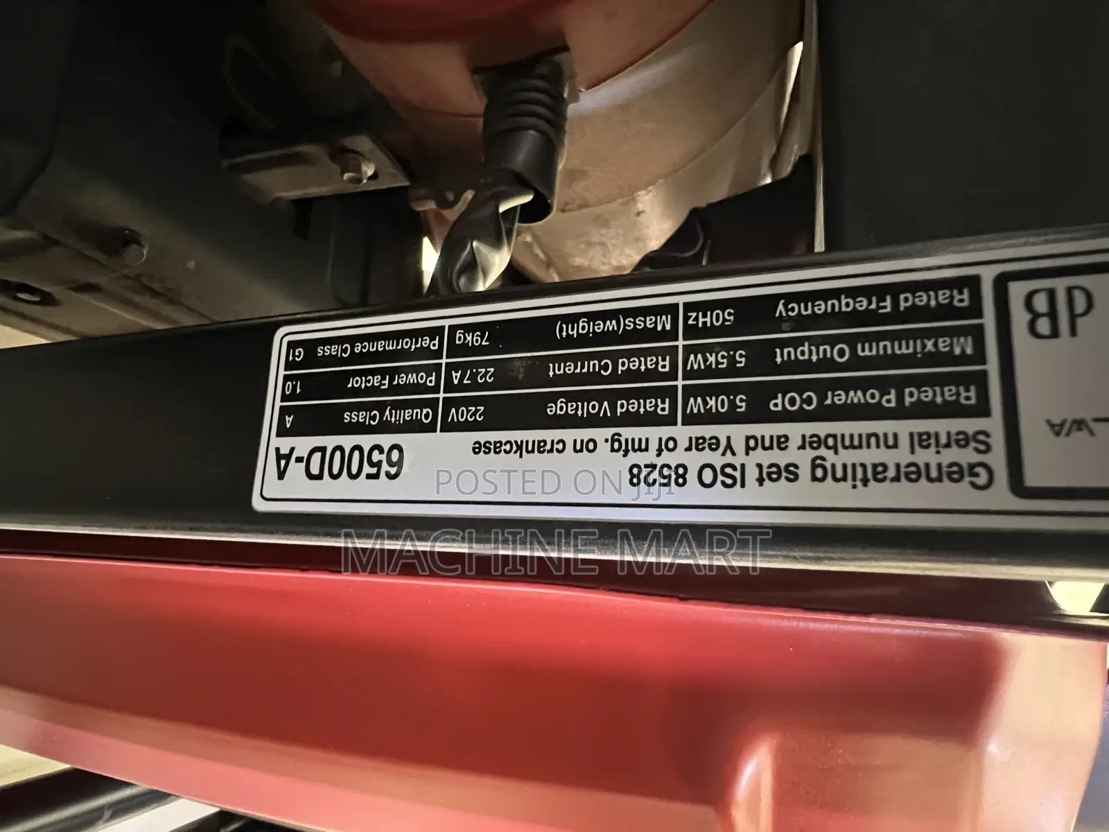 Portable Generator 5.5kva