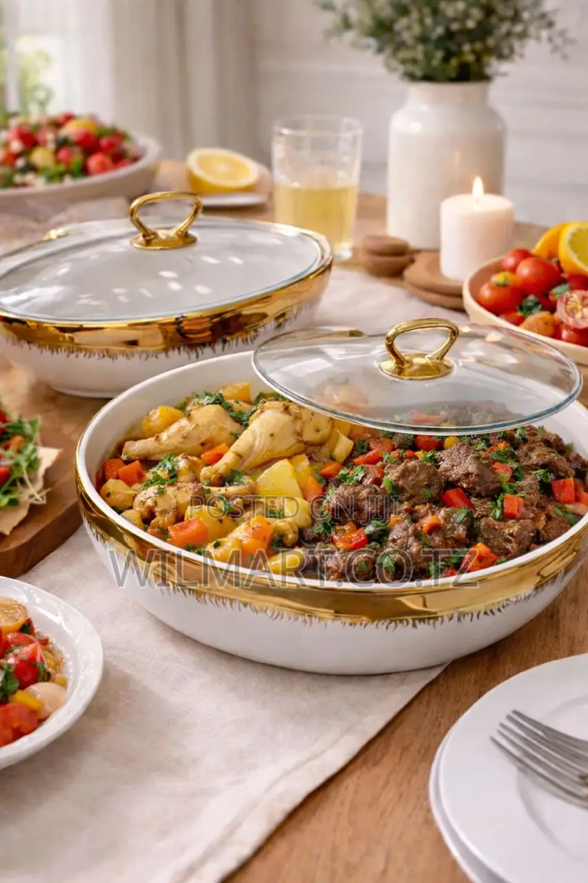 Serving Bowl, 0.5kg, 1kg and 2kg - 3pcs - Dyk895l