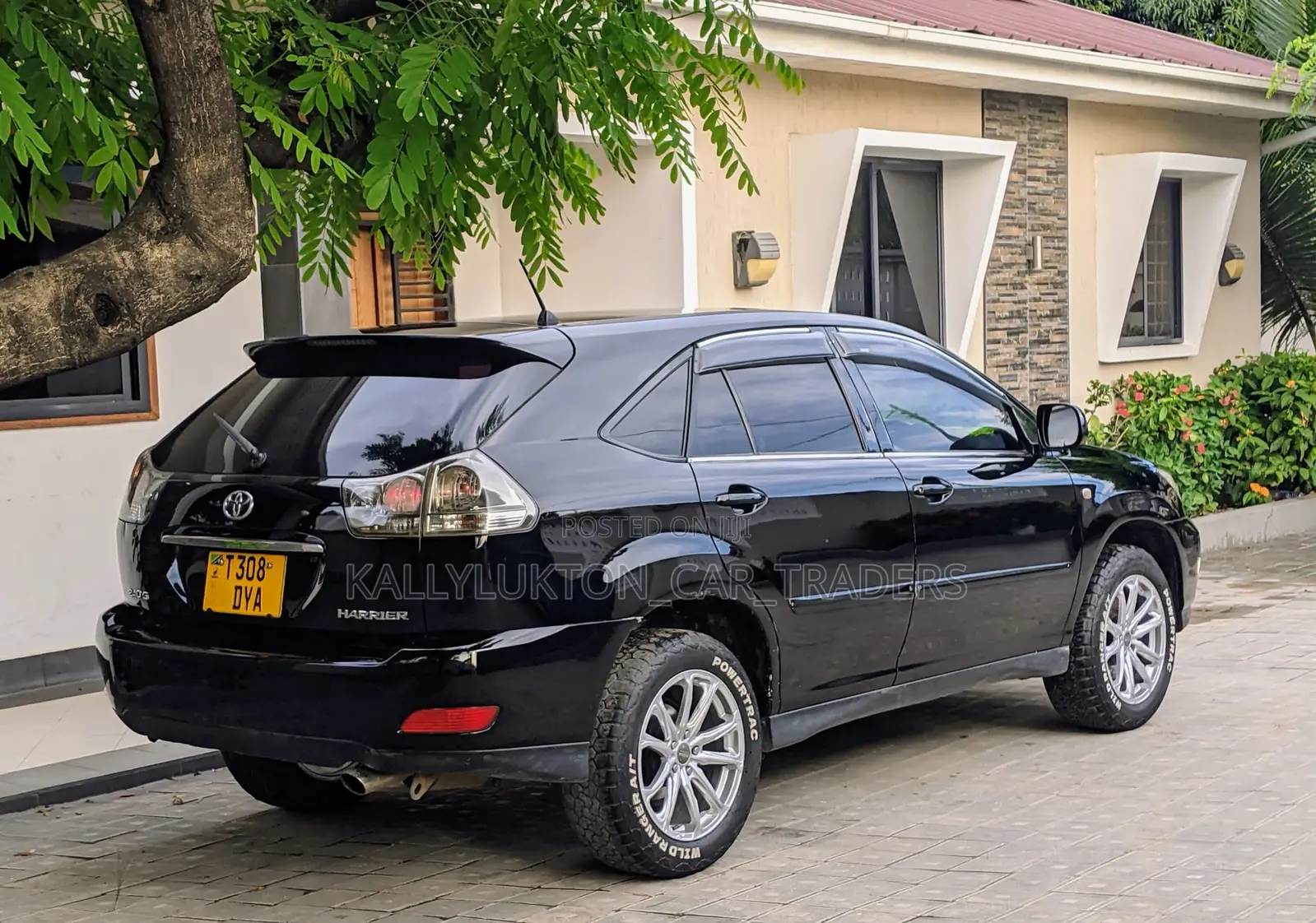 Toyota Harrier 2007 Black