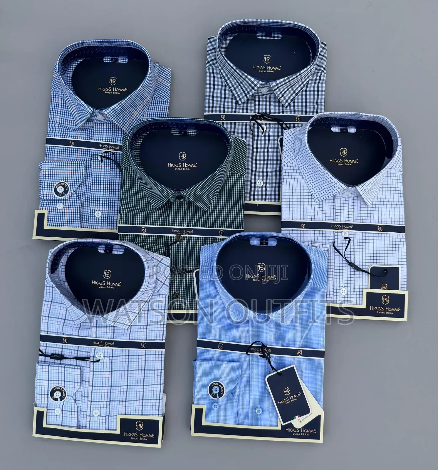 Men's New and Original Shirts Higgs Hommie Brand
