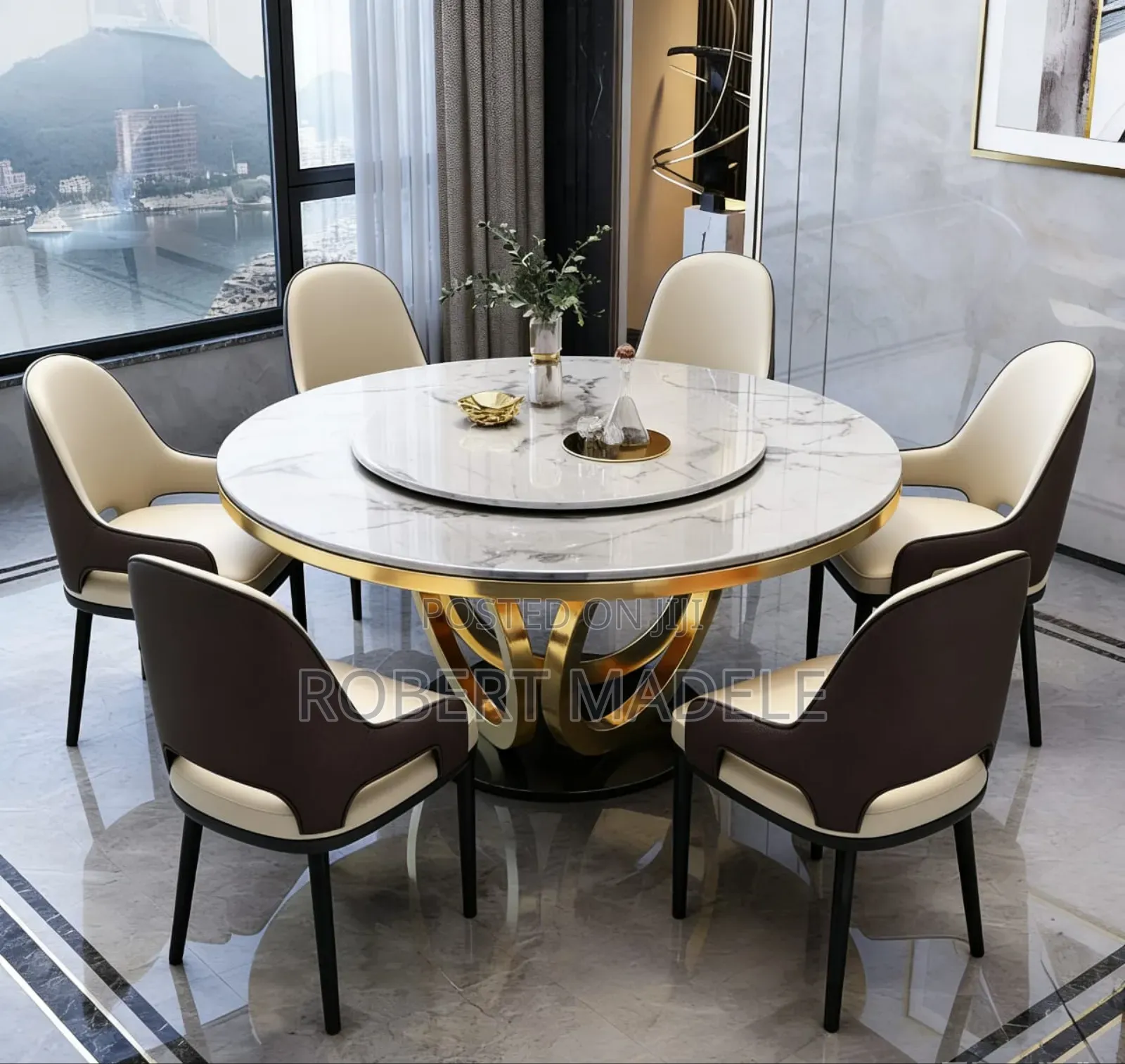 High Quality Marble Round Set