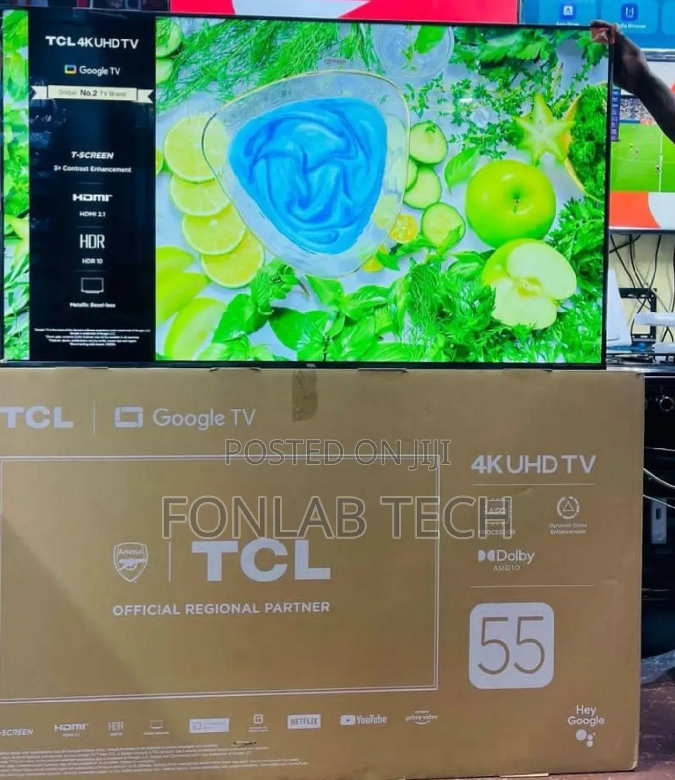 TCL 55 Smart Tv Uhd