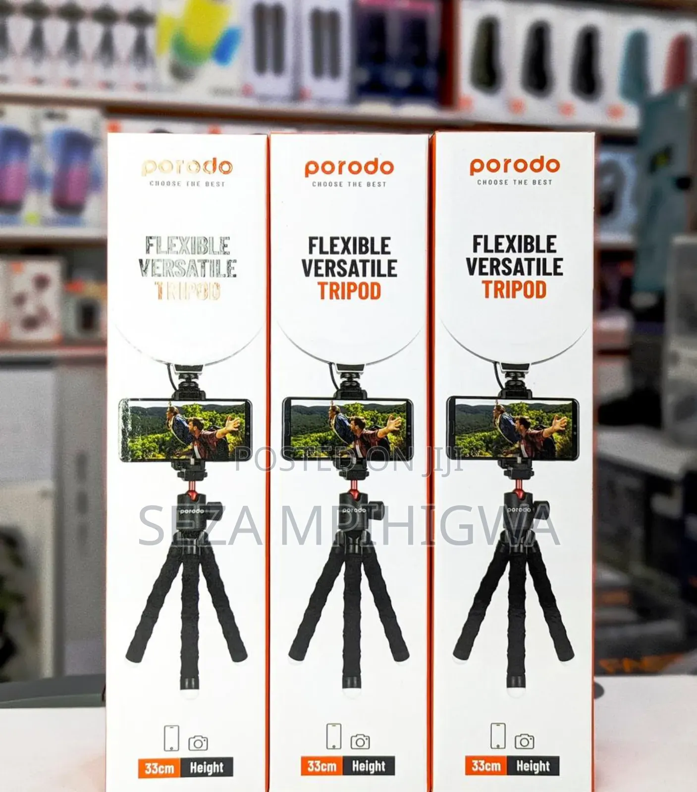 Porodo Flexible Versatile Tripod Stand