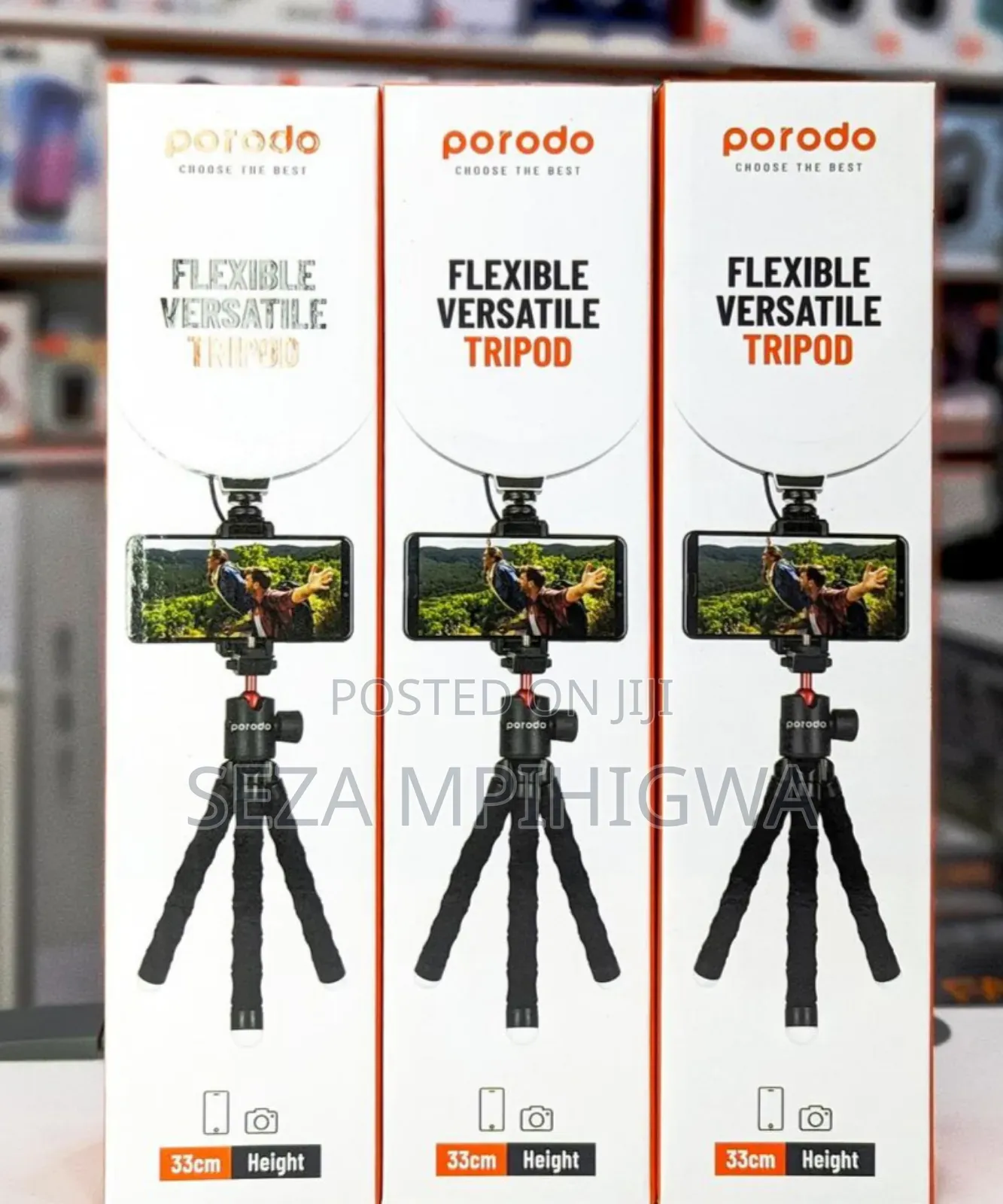 Porodo Flexible Versatile Tripod Stand