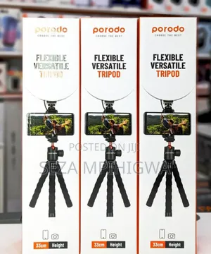 Porodo Flexible Versatile Tripod Stand
