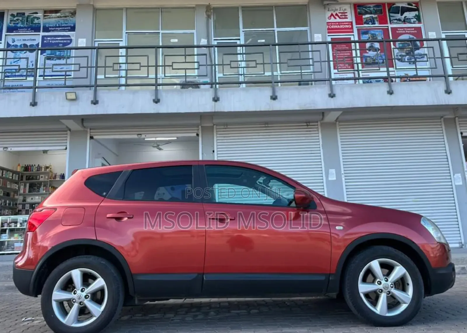 Nissan Dualis 2009 Burgundy