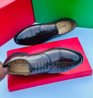 John Foster Brand New Men's Leather Shoes Very Beautiful