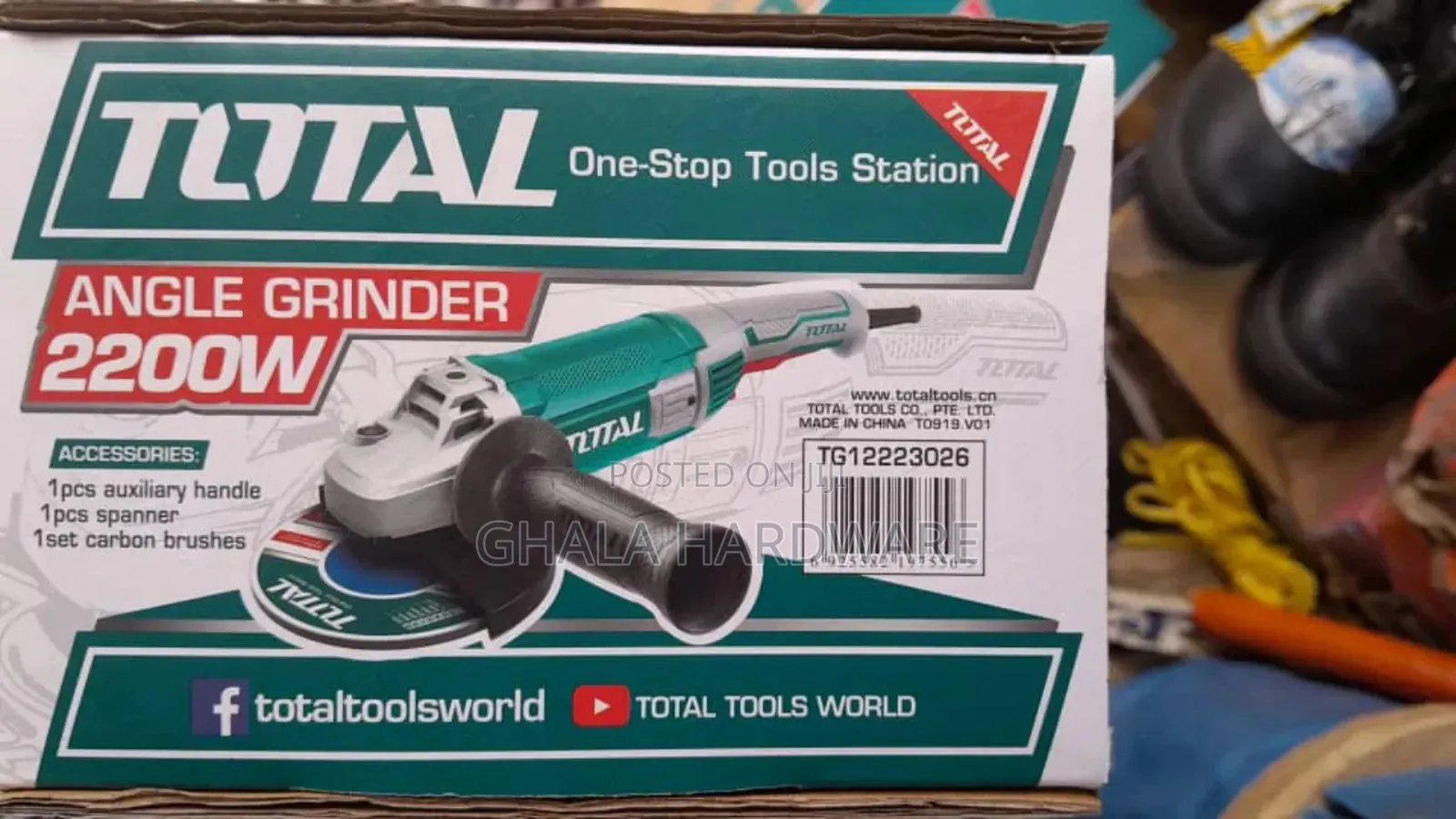 Angle Grinder 9" Total