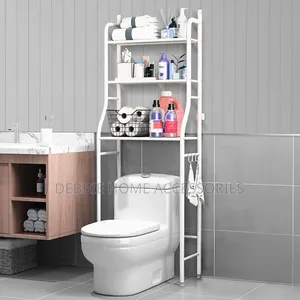 Metal 3-Tier Over-the-Toilet Storage Rack