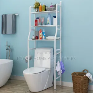 Metal 3-Tier Over-the-Toilet Storage Rack