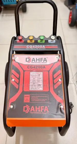 Dahfa Electric High Pressure Washer 4.0hp Cg4200a 250bar 3800psi